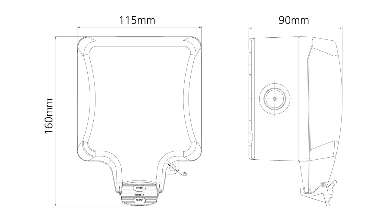 Wi-Fi Controlled IP66 Fused Spur (Tuya Edition) | DETA Electrical