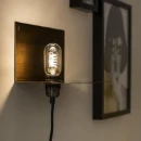 Bailey BaiLum E27 Armatuur rand 150x300mm Vrijstr Stekker IP20 zwart 141935