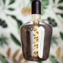 Bailey Shapes E27 led-lamp chianti 922 2200K 70lm 240mm 360° 220 - 240V dimbaar faseaansnijding faseafsnijding Helder glas zwart 143109