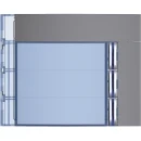 Bticino Sfera frontplaat afdekraam 1-voudig Verticaal Antraciet RAL 7037 IP20 BT352033