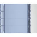 Bticino Sfera frontplaat afdekraam oproepen 1-voudig Verticaal Aluminium RAL 7040 IP20 BT352041