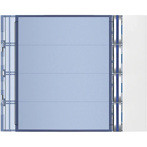 Bticino Sfera frontplaat afdekraam 1-voudig Verticaal Wit RAL 9003 IP20 BT352042