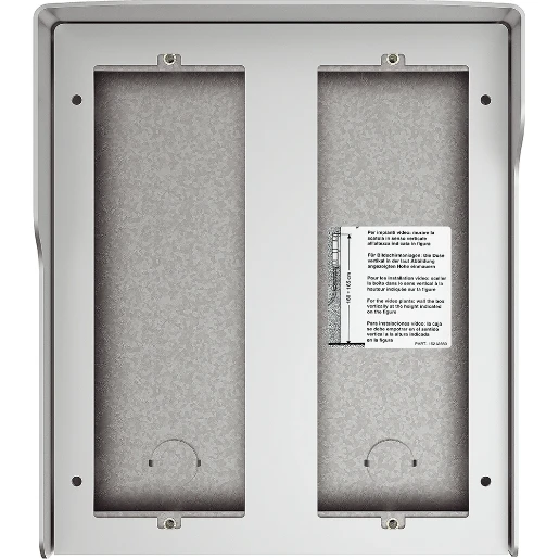 Bticino Sfera Behuizing 6-voudig aluminium Verticaal BT350661