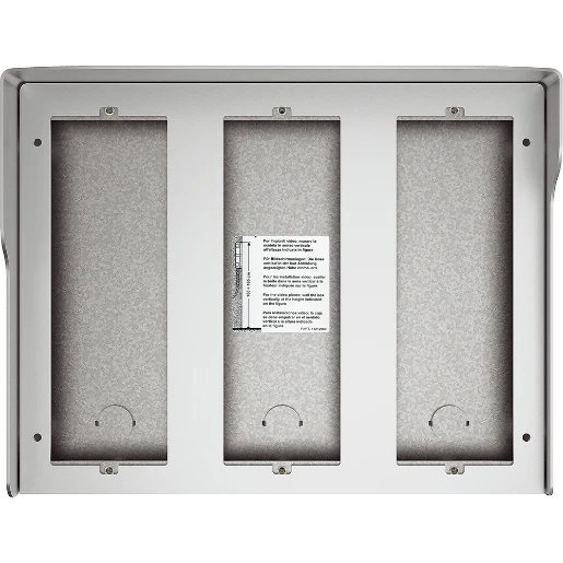 Bticino Sfera behuizing 9m 9-voudig aluminium Verticaal BT350691