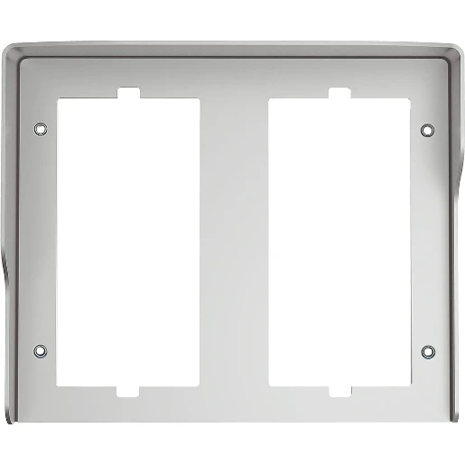 Bticino Sfera afdekraam 1v verticaal aluminium ip54