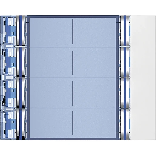 Bticino Sfera frontplaat afdekraam 1-voudig Verticaal Wit RAL 9003 IP20 BT352182