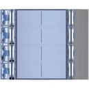 Bticino Sfera frontplaat afdekraam 1-voudig Verticaal Antraciet RAL 7037 IP20 BT352183