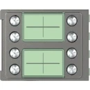 Bticino Sfera frontplaat afdekraam oproepen robur 1-voudig Verticaal Messing IP20 BT352185