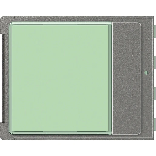 Bticino Sfera Frontplaat afdekraam info module robur 1-voudig Verticaal Messing IP20 BT352205