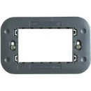 Bticino Axolute Inbouwraam 3 Horizontaal en verticaal Met schroeven BTH4703