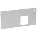Legrand Frontplaat xl3 metaal hor.voor1x dpx630 met/zonder draaibed.h300