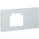 Legrand Frontplaat xl3 metaal hor.voor1x dpx250+motorbed.h300