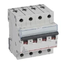 Legrand Installatieautomaat (nul) C6 C karakteristiek 6A 4P 4TE 403558