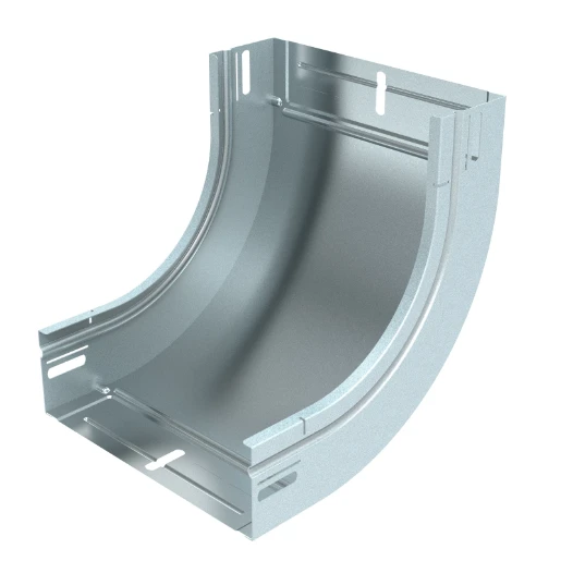 Legrand P31+ van geel bocht / hoekstuk kabelgoot stijgstuk 300x60mm Staal 90° sdz zink 480814