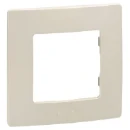 Legrand Niloé afdekraam crèmewit (elektrowit) 1-voudig Horizontaal en verticaal Beige RAL 1013 665011