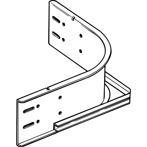 Legrand GLO-4 aanzetbocht kabelladder universeel middelzware sport h100mm 8362590