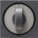 Gira System 55 Afdekking draaiknop tijdschakelaar knevelgreep antraciet 066628