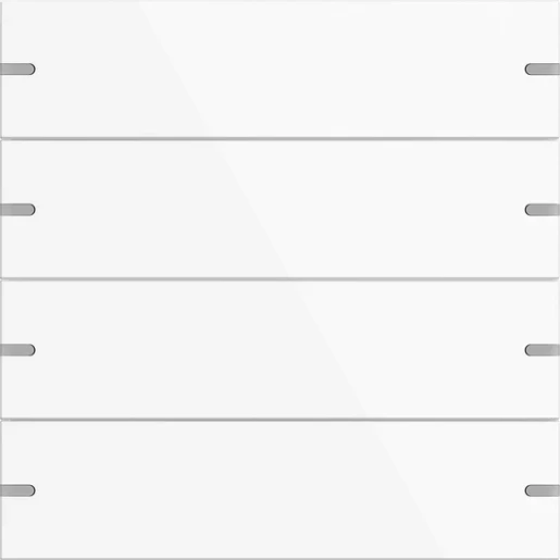 Gira Wippenset 4-v tastsens.4 TS4 z.wit(gel.)