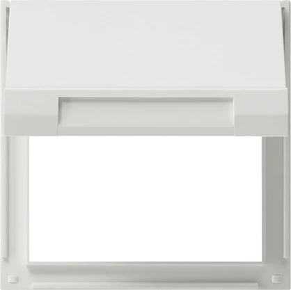 Gira TX_44 Adapterraam klapdeksel wit RAL 9010 065466