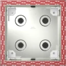 Gira System 106 inbouwdoos 2x 2-v verzonken system 106 552800