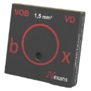 Nexans H07V-U Eca Installatiedraad 1.5mm² zwart 100M 10533330