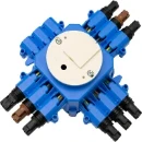 ABB Centraaldoos stekerbaar WAGO RD 1 x in 6x uit wisselschakelaar