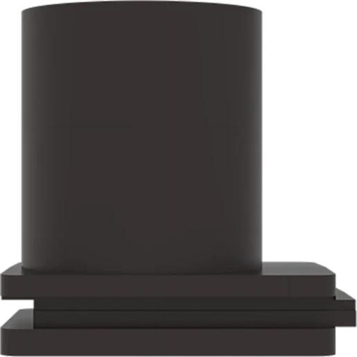 ABB Inzetstuk zwart voor 3640 1x19 mm gerecycled kunststof