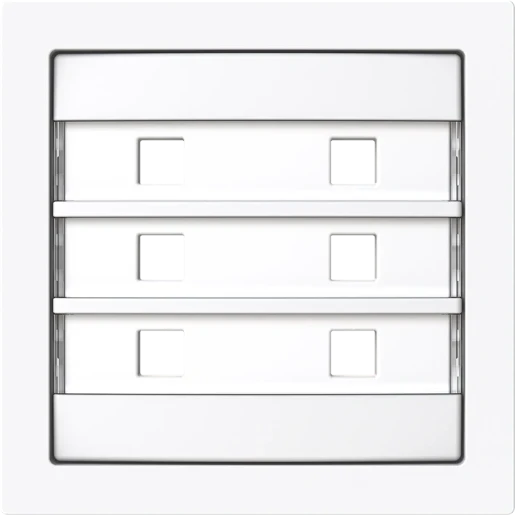 ABB Busch-Jaeger Infoline cpl v 1566U 6v art-wit