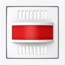 ABB Busch-Jaeger Infoline cpl lens rood+transp art-wit