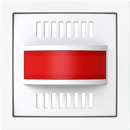 ABB Busch-Jaeger Infoline cpl lens rood+transp art-wit