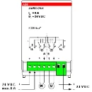 ABB Busch-Jaeger Knx jaloezie aktormodule 2x24v