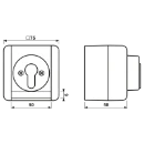 Jung WG 800 Jaloezieschakelaar Sleutel 1P IP44 806.18W