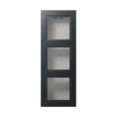 Jung Opbouwkap A550 antraciet mat 3-voudig