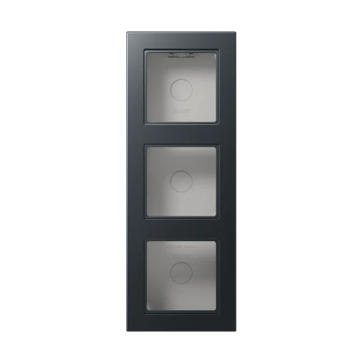 Jung Opbouwkap A550 antraciet mat 3-voudig