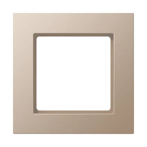 Jung Afdekraam A550 champagne slagvast 1-vdg