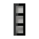 Jung Opbouwkap A550 zwart 3-voudig