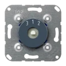 Jung 3-stappen-schakelaar zonder off-stand 1-polig inbouw 10AX IP2X 1504.10N