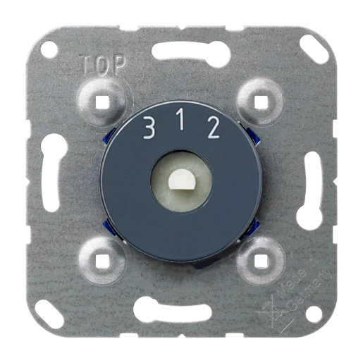 Jung 3-stappen-schakelaar zonder off-stand 1-polig inbouw 10AX IP2X 1504.10N