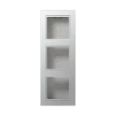 Jung Opbouwkap A550 aluminium 3-voudig