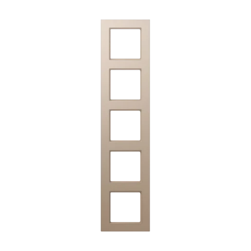 Jung Afdekraam A550 champagne slagvast 5-vdg