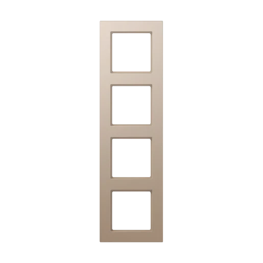 Jung Afdekraam A550 champagne slagvast 4-vdg