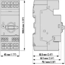 Eaton Motorbeveiligingsschakelaar PKZM0 10..16A geschikt voor MS combinati