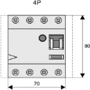 Eaton PFIM Flex Aardlekschakelaar 4p 40A 0.03A type A 1742426