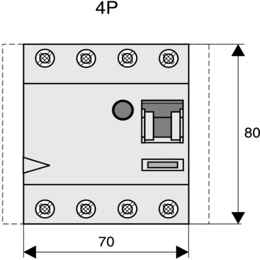 Eaton PFIM Flex Aardlekschakelaar 4p 40A 0.03A type A 1742426