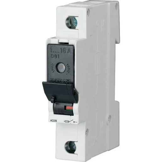 Eaton Veilighedenlastscheider D01 16A 1p 17,5mm