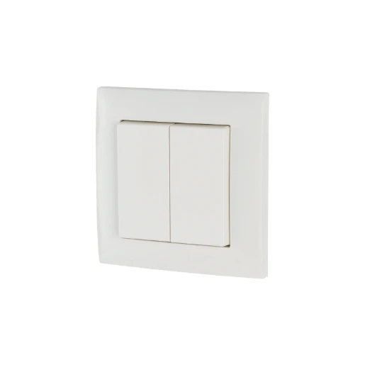 Eaton CPAD Wandschakelaar universeel 55mm 2-kanalen wit RAL 9010 173412