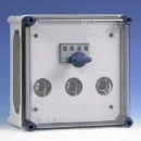 Eaton Voedingskast duco 3xdiii 63A 4P 1 groep Schroefzekering 1864042