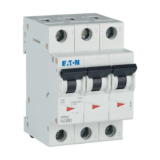 Eaton FAZ Installatieautomaat Z4 Z karakteristiek 4A 3P 3TE 278923