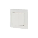 Eaton CPAD Wandschakelaar universeel 55mm 2-kanalen wit RAL 9010 173412