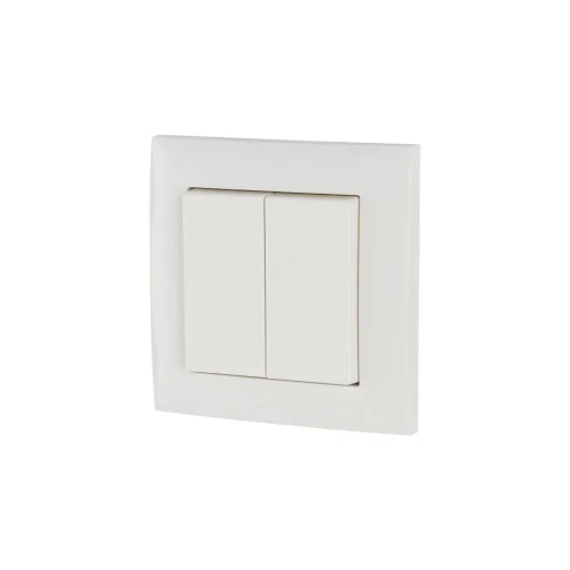 Eaton CPAD Wandschakelaar universeel 55mm 2-kanalen wit RAL 9010 173412